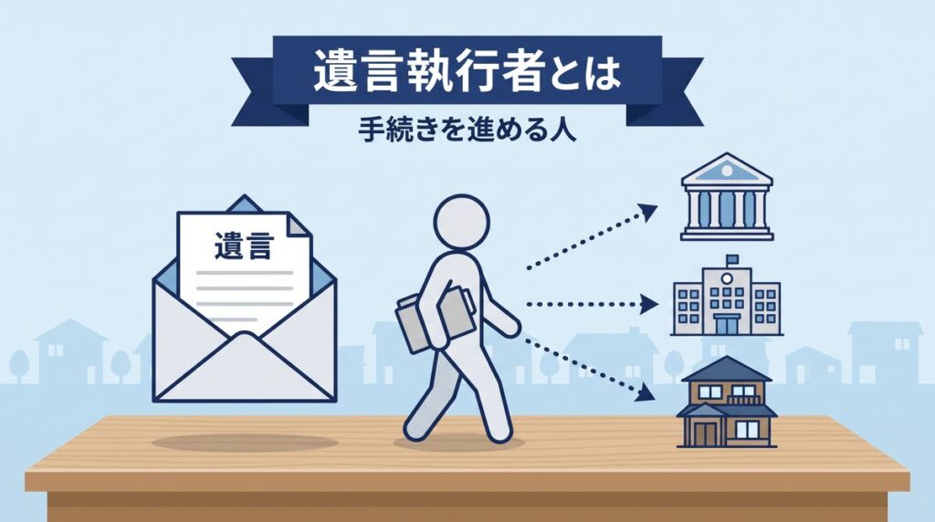 遺言執行者とは 手続きを進める人